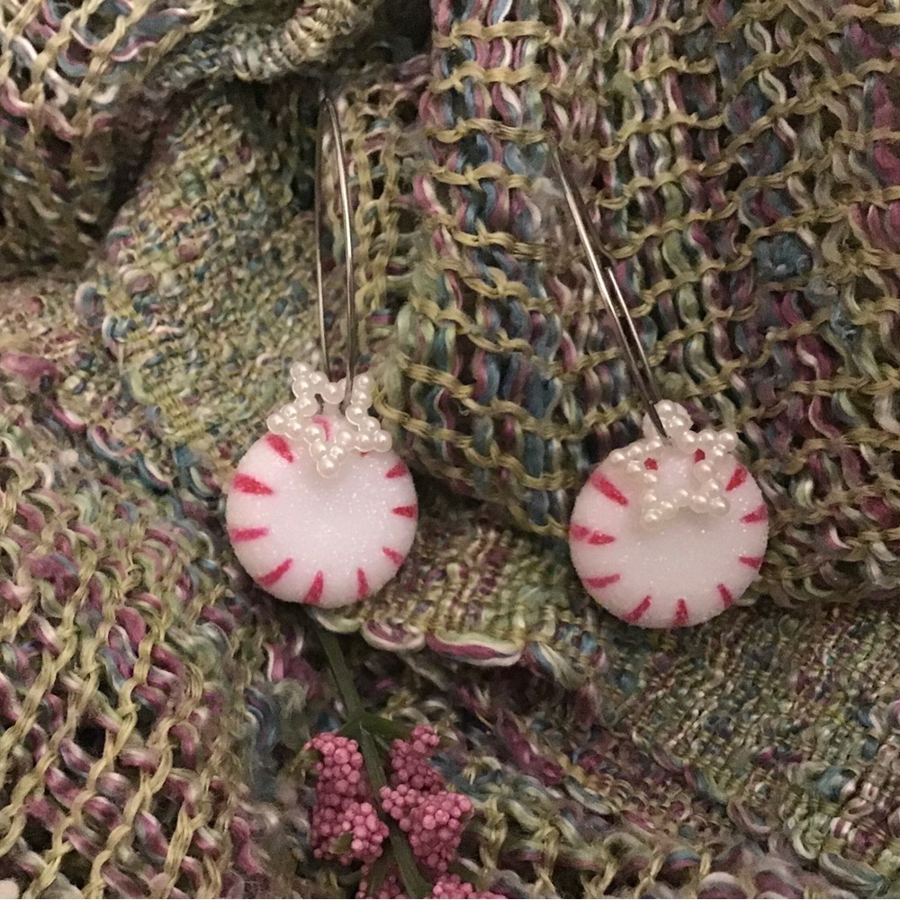 2/$10.00 Peppermint Earrings